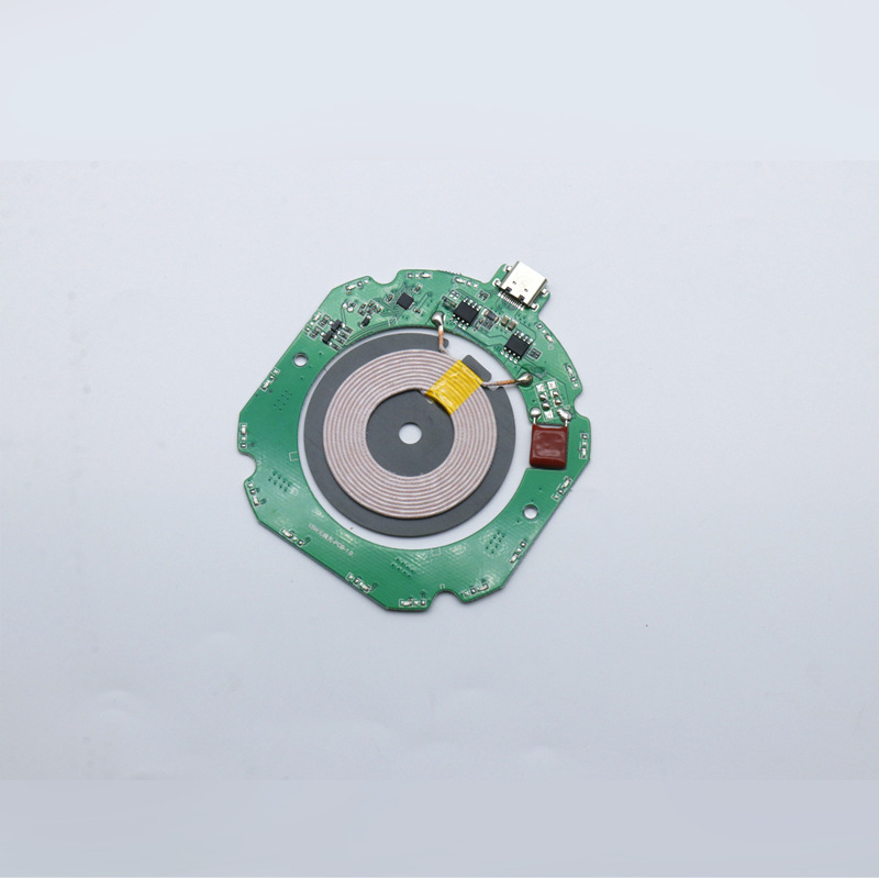 PCBA de încărcare wireless pentru mașină – 15W, standard Qi, modul K9 de încărcare, placă PCBA multifuncțională, protecție la supratemperatură și supracurent