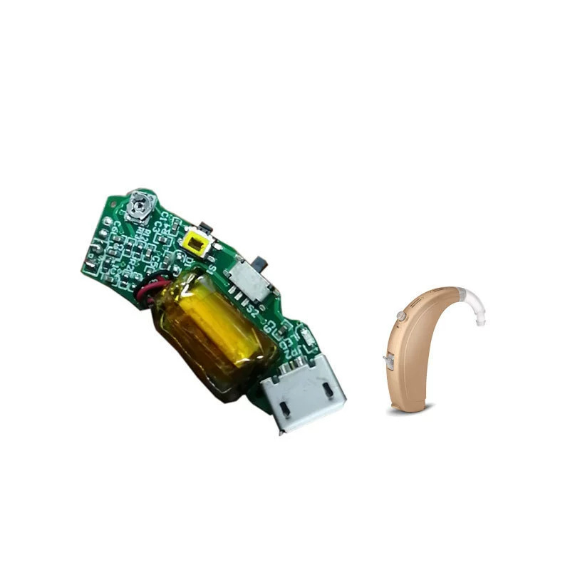 PCBA Bluetooth pentru montare pe cap, model JieLi AC6955F, 5V/300mA, potrivit pentru aparate auditive