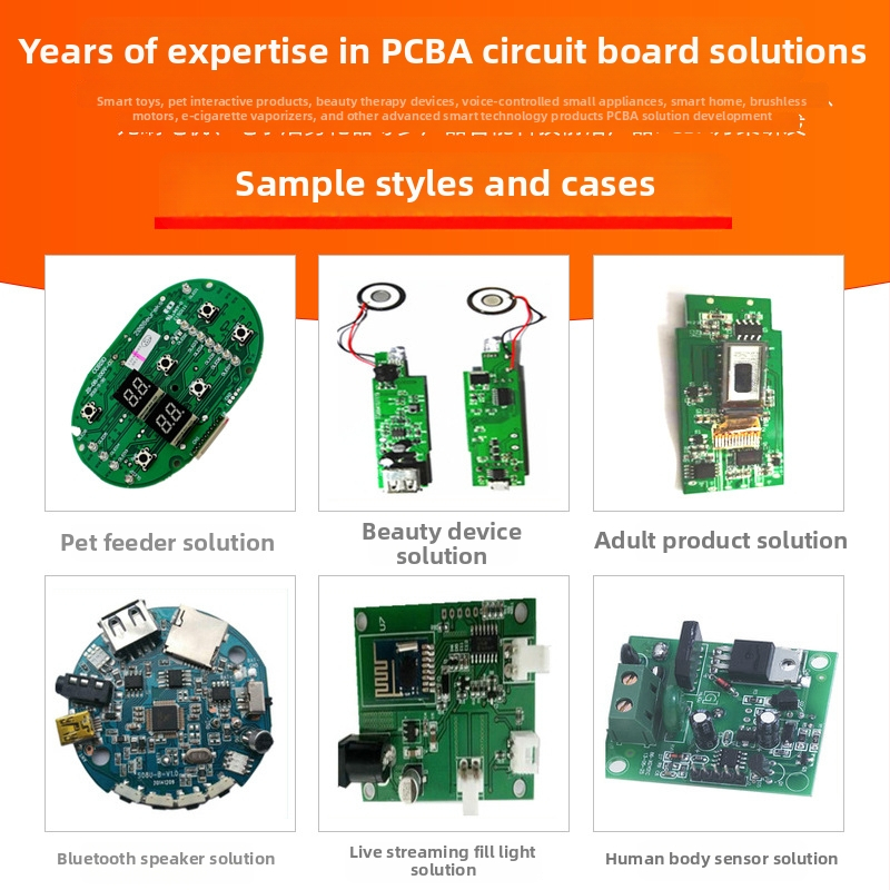 Placă PCBA pentru dozator automat de săpun - Model Hzy1123, Casă inteligentă, Rată de defecte 1/‰