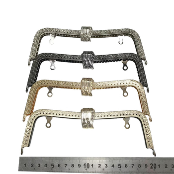 Kuka za torbicu – željezo, elektroplata, zmaj uzorak, retro stil, za torbe