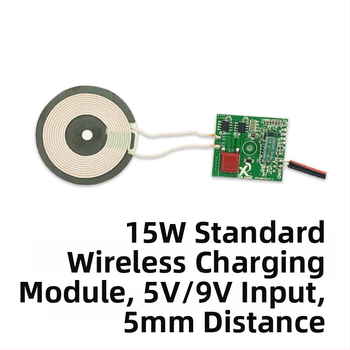 Xuanrongxin Qi/EPP-15W Bezdrôtový nabíjací modul s PCB doskou a cievkou, 15W rýchle nabíjanie