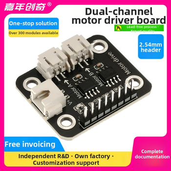 L9110S dvojkanálny modul riadenia motorov pre robot na sledovanie čiary, kompatibilný s Arduino senzorovým kitom (HS-F09A: jednorazový vysoký úrovne spúšťač; dvojitý pohon motorov; prevádzková teplota 30)