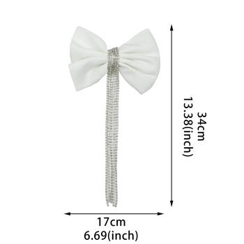DIY аксесоари за бижута и коса - полиестер, ръчна изработка, корейски стил, панделка с кристали
