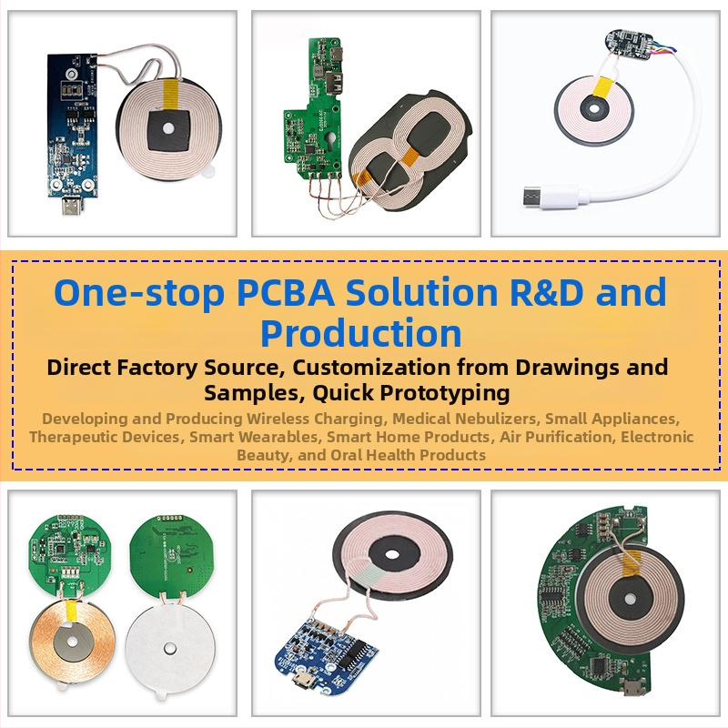 65W bezdrôtový nabíjací modul s PCBA pre motocykle a mobilné telefóny – vývojový kit