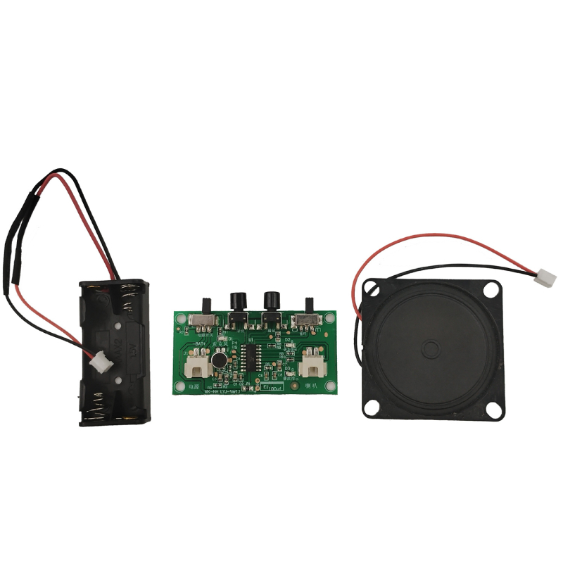Modul de circuit înregistrare pentru jucărie DIY pentru copii – cu schimbare de voce și design digital (Brand Webb Technology; Capacitate 3000/zi)