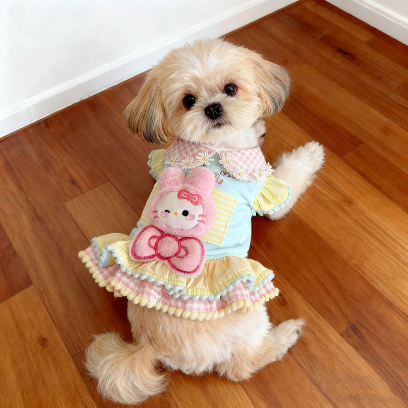 Kaput za kućne ljubimce od pamuk-poliester materijala, ležerni stil, unisex