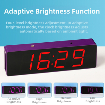 Hlasovo ovlávaný digitálny budík DIY sada s 51 MCU vývojovou doskou a LED displejom