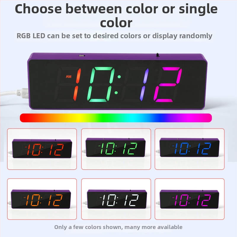 Hlasovo ovlávaný digitálny budík DIY sada s 51 MCU vývojovou doskou a LED displejom