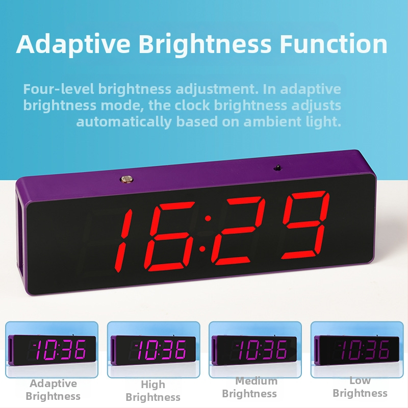 Hlasovo ovlávaný digitálny budík DIY sada s 51 MCU vývojovou doskou a LED displejom