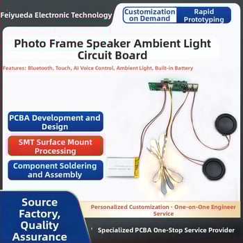 AI hangmodul PCBA LED környezeti világításhoz – hangvezérléses áramkör, neutrál Márka, kapacitás 5000