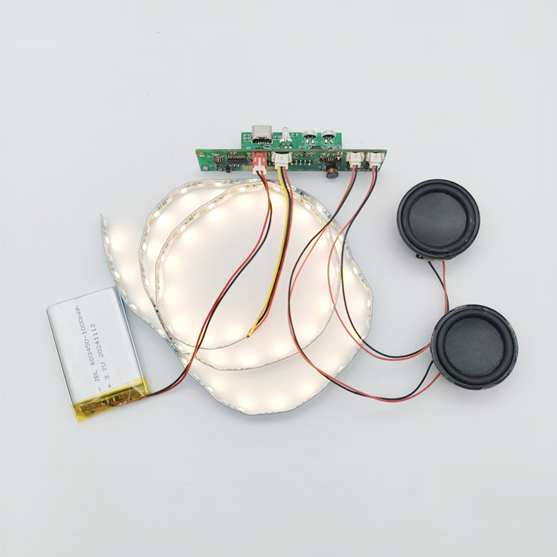 AI hangmodul PCBA LED környezeti világításhoz – hangvezérléses áramkör, neutrál Márka, kapacitás 5000