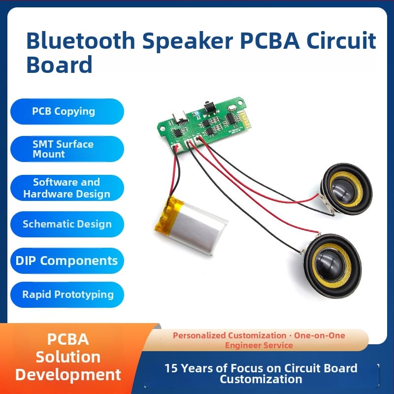 AI hangmodul PCBA LED környezeti világításhoz – hangvezérléses áramkör, neutrál Márka, kapacitás 5000