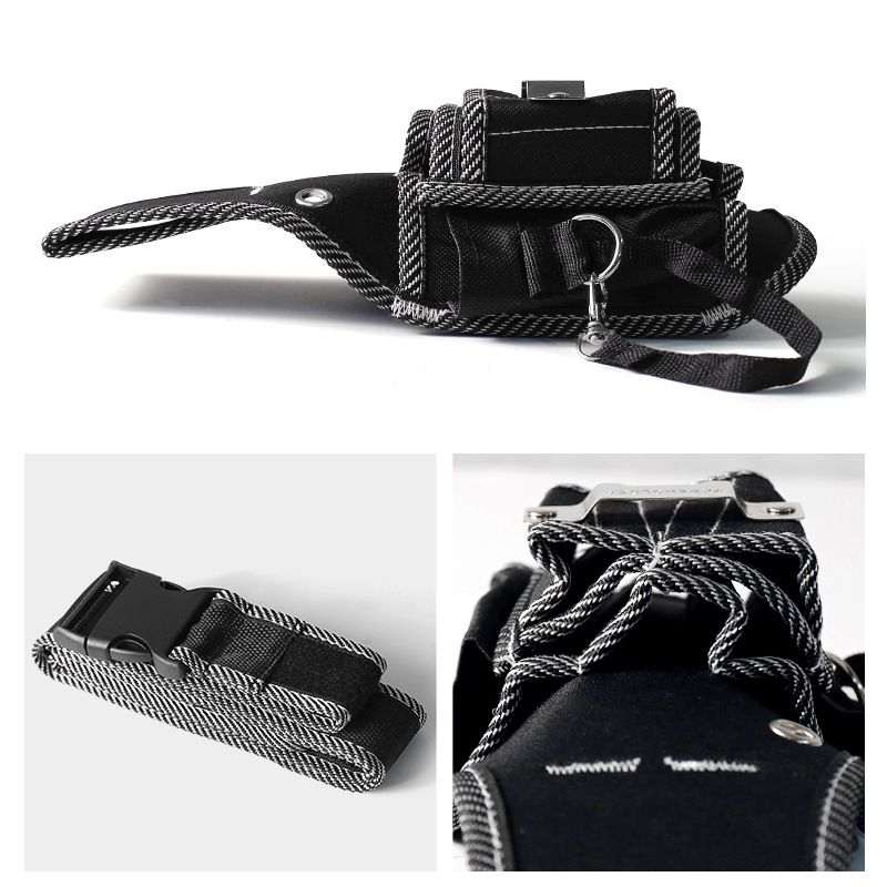 Geantă talie pentru unelte pentru bormașină, din pânză Oxford, design urban simplu, depozitare scule, lansare primăvara 2025