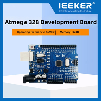 ATmega328 USB IoT vývojová doska, kompatibilná s Arduino Uno R3 — IP20, pre vstavaný vývoj