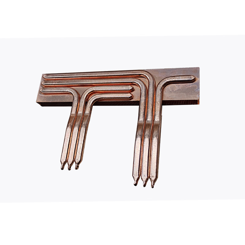 Cooler CPU, radiator din cupru, 4 țevi de răcire, răcire cu țevi, compatibil cu carcasa