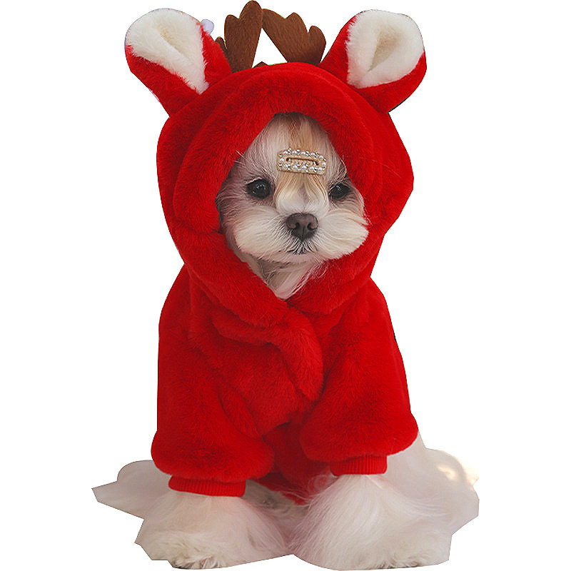 Odjeća za kućne ljubimce — Polar Fleece, A049 Warm Fluffy, Cute Style, Woopet, Zima/Jesen