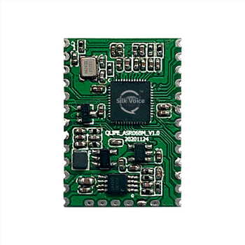 Offline modul za prepoznavanje glasa za pametni dom — Višestruka podrška jezika: engleski, japanski, korejski, ruski, kantonščina; Vodootporan, snažno smanjenje buke, offline prirodni govor; Napajanje 2.8–3.6V, niska potrošnja 1–20 mA (do 330 mA)