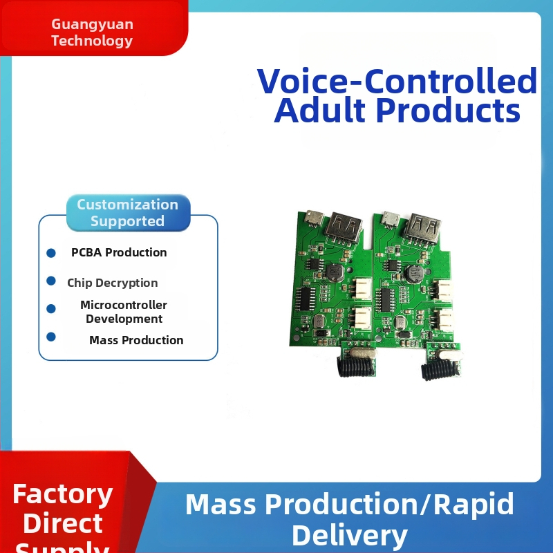 PCBA pre sexuálne hračky s AI diaľkovým ovládaním, výroba plošných spojov, kapacita 10000