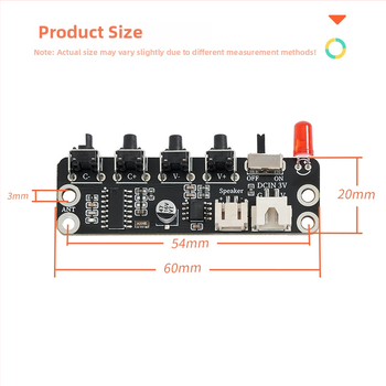 DIY Dječji FM radio modul s čipom – znanstveno-edukativna igračka, radijska matična ploča HE-39