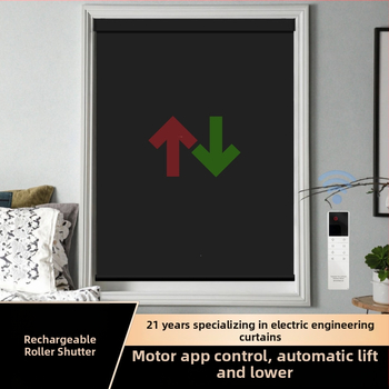 Motor rulou electric cu baterie litiu, control prin aplicație – Personalizabil, WIFI Smart, Compatibil Google Home/Alexa/Zigbee, Model 01095