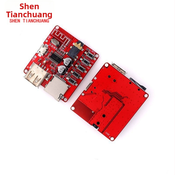 Bluetooth zosilňovacia doska s modulom prijímača zvuku pre auto - DIY doska MP3