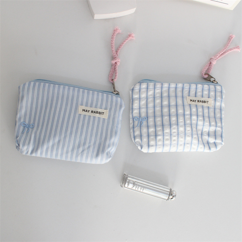 Mayrabbit érmés pénztárca, poliészter, masni mintázat, városi egyszerű stílus, bélés: vászon, nőknek