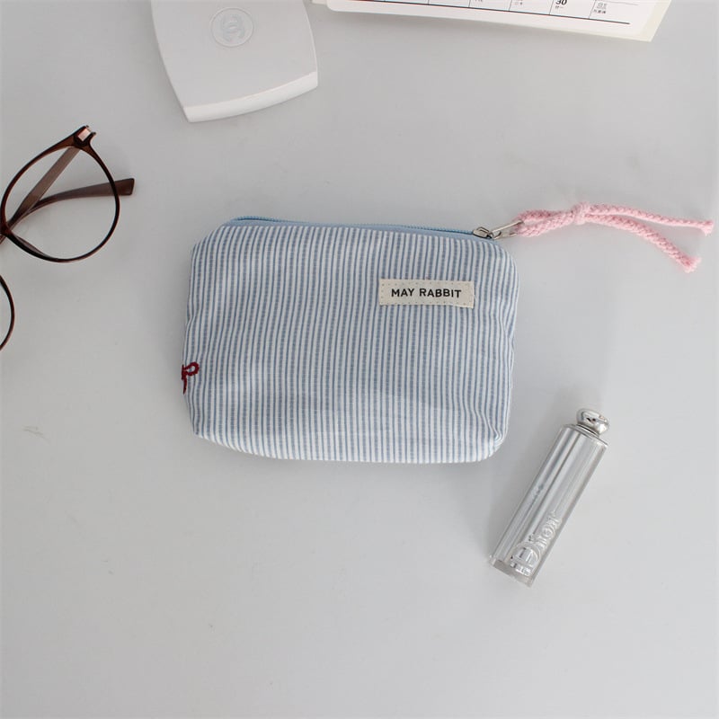 Mayrabbit érmés pénztárca, poliészter, masni mintázat, városi egyszerű stílus, bélés: vászon, nőknek