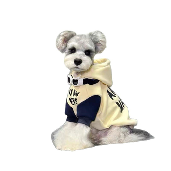 Meow poliesterski hoodie za kućne ljubimce s kapuljom – ležerni stil, unisex