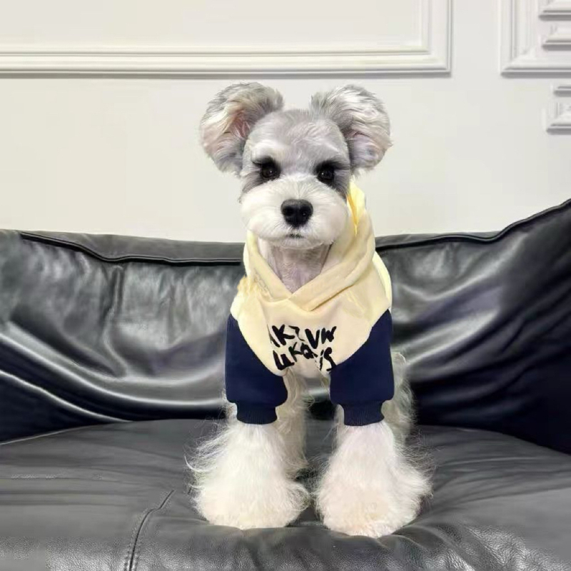 Meow poliesterski hoodie za kućne ljubimce s kapuljom – ležerni stil, unisex