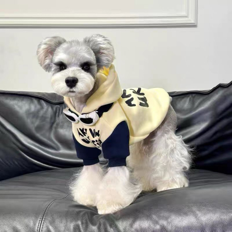 Meow poliesterski hoodie za kućne ljubimce s kapuljom – ležerni stil, unisex