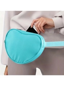 Sportska pojasna torba sa srcolikim oblikom, najlon, Amy marka, unisex, za vanjske sportove