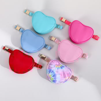 Sportska pojasna torba sa srcolikim oblikom, najlon, Amy marka, unisex, za vanjske sportove