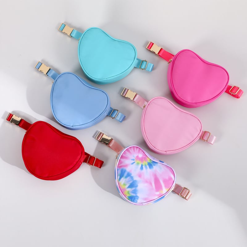 Sportska pojasna torba sa srcolikim oblikom, najlon, Amy marka, unisex, za vanjske sportove