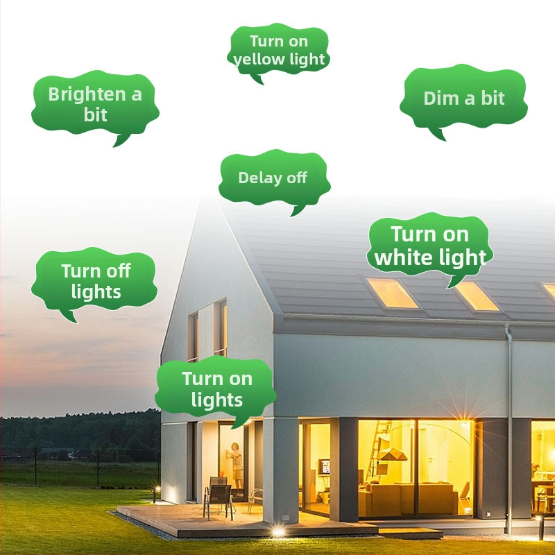 Modul de control vocal pentru iluminat LED – cip de recunoaștere vocală pentru iluminare inteligentă, cu cuvinte de trezire personalizate, 300 comenzi, timp de răspuns 50–800 ms