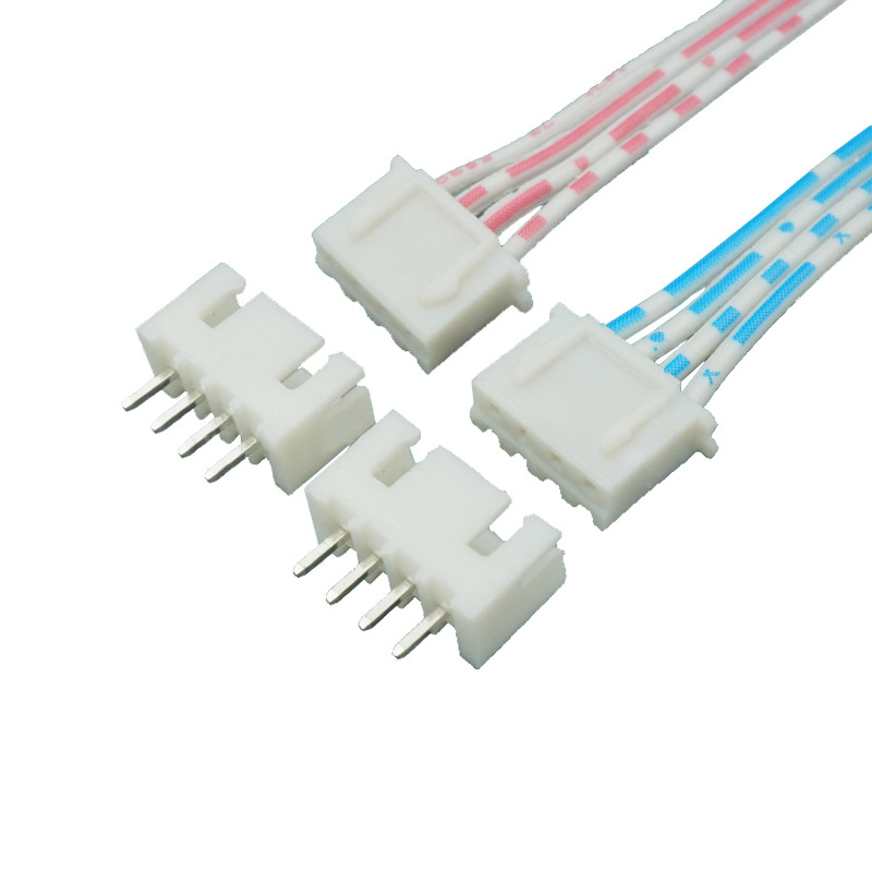 XH2.54 Terminalni kabelski snop za dispenser vode i pročišćivač zraka — razmak 2,54 mm, prilagođena obrada, vatrootporna najlon izolacija, cinkano bakreno vodilo