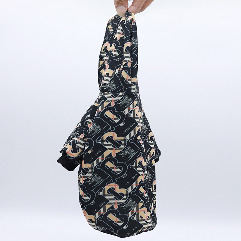 Hoodie za pse s natpisom, akrilni materijal, ležerni stil, Small One brend