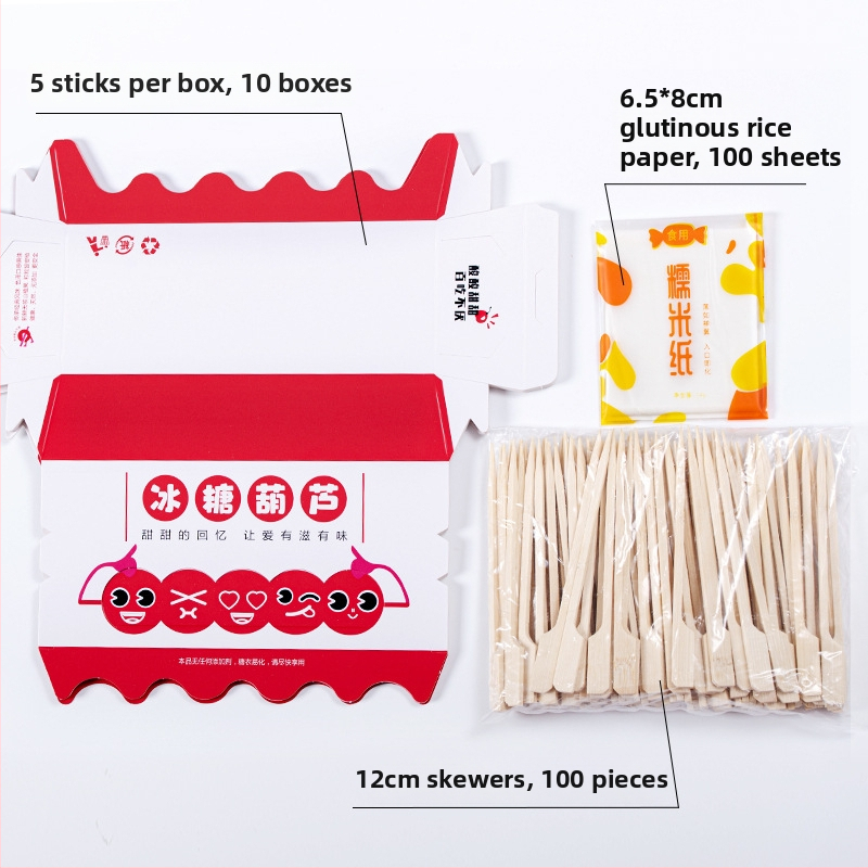 Mini set bambusovih štapića za slatko voće – materijal: bambus; brend Panda Forest; godina izlaska: 2022