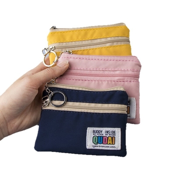 Uniszex vászon érmetárca, városi minimalizmus, ultra könnyű, tavasz 2025