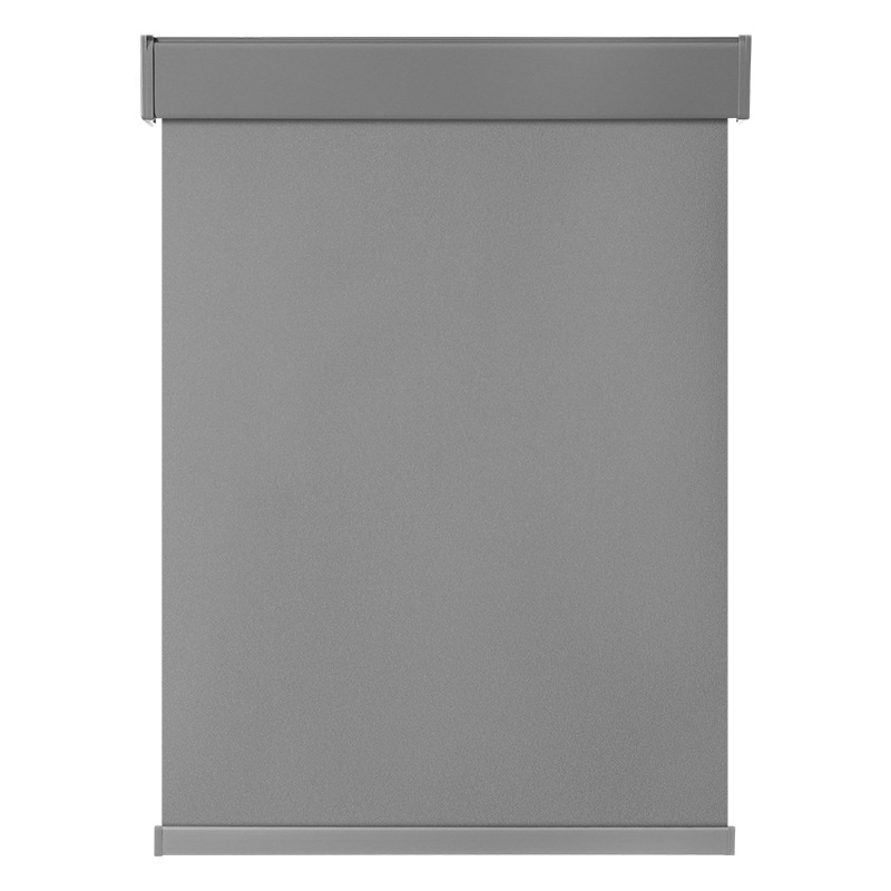 Jaluzea rulou electric cu motor de 12V, baterie litiu reîncărcabilă prin energie solară, telecomandă, modul Wi‑Fi inteligent încorporat, țesătură poliester