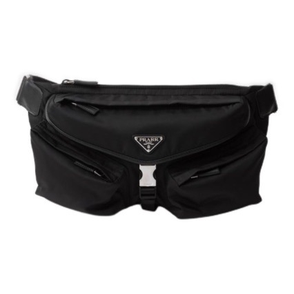 P brenda muška torba za prsa — najlon s kožnim detaljima, jednodijelni crossbody, emajl kopča, prozračna, proširiva