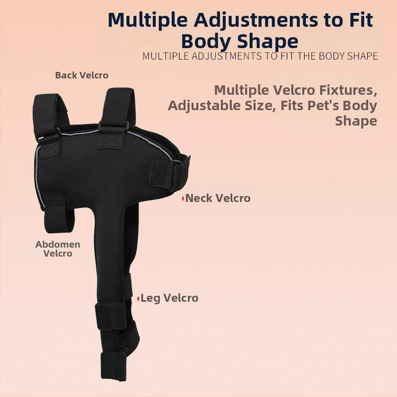 Zaštitna ramenska oklopna oprema za psa: odjeća za prednje udove, poliester, ležeran stil, universalna kompatibilnost, odjeća za kućne ljubimce
