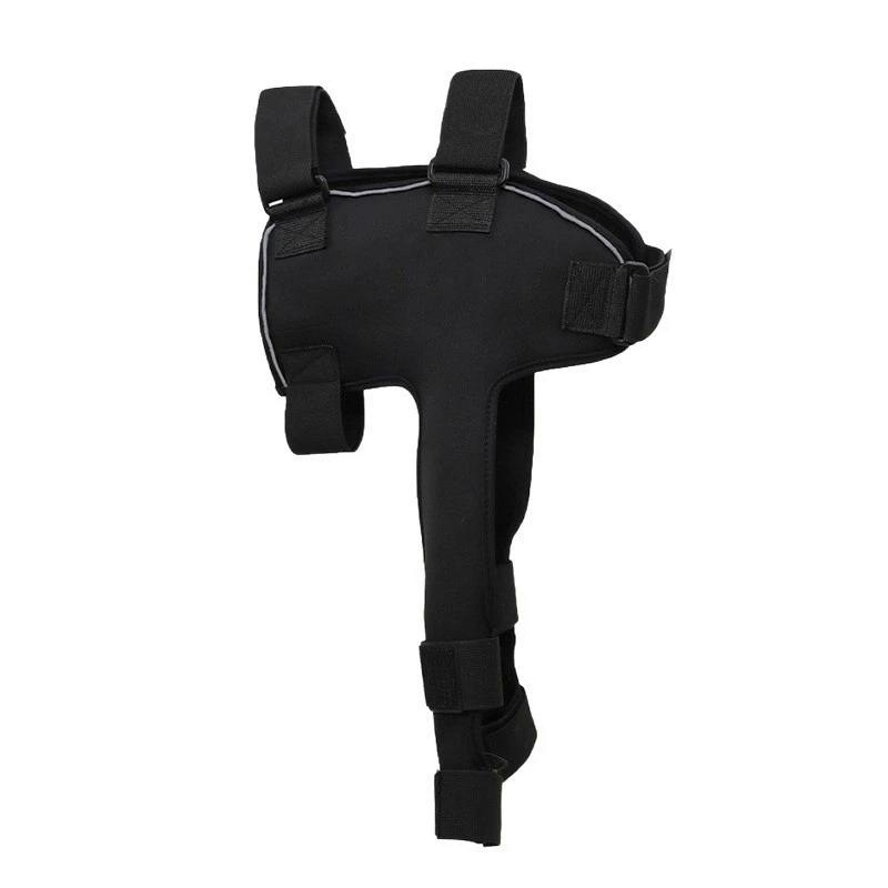 Zaštitna ramenska oklopna oprema za psa: odjeća za prednje udove, poliester, ležeran stil, universalna kompatibilnost, odjeća za kućne ljubimce