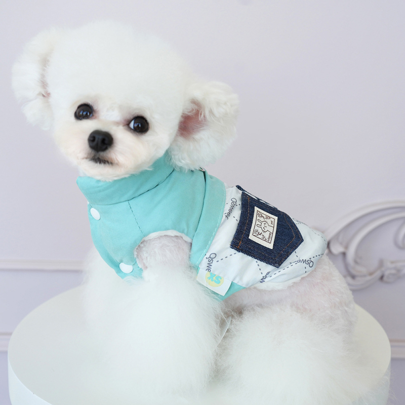 Palton pentru câini – Qsweet, stil leisure, material acrilic, îmbrăcăminte pentru animale de companie