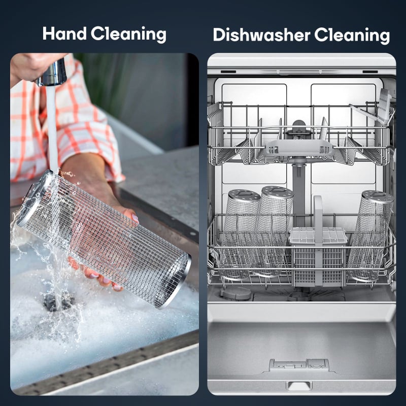 Lan qiaoying Nehrđajući čelični kružni cilindrični mrežni koš za roštilj — višenamjenska mreža za roštilj, jednostavno čišćenje, otporan na hrđu