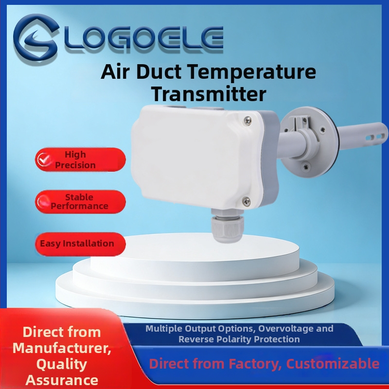 Industrijski senzor temperature za ventilacijski kanal, HK2 serija, fiksni montažni, logoele branda, primjena: radionice, hladni lanac, prostorija motora, pametni staklenik, medicinska oprema, laboratorij