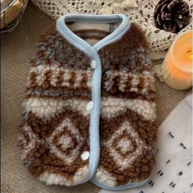 Vesta za kućne ljubimce - Poliester, Zima i jesen, Ležerni stil, Unisex