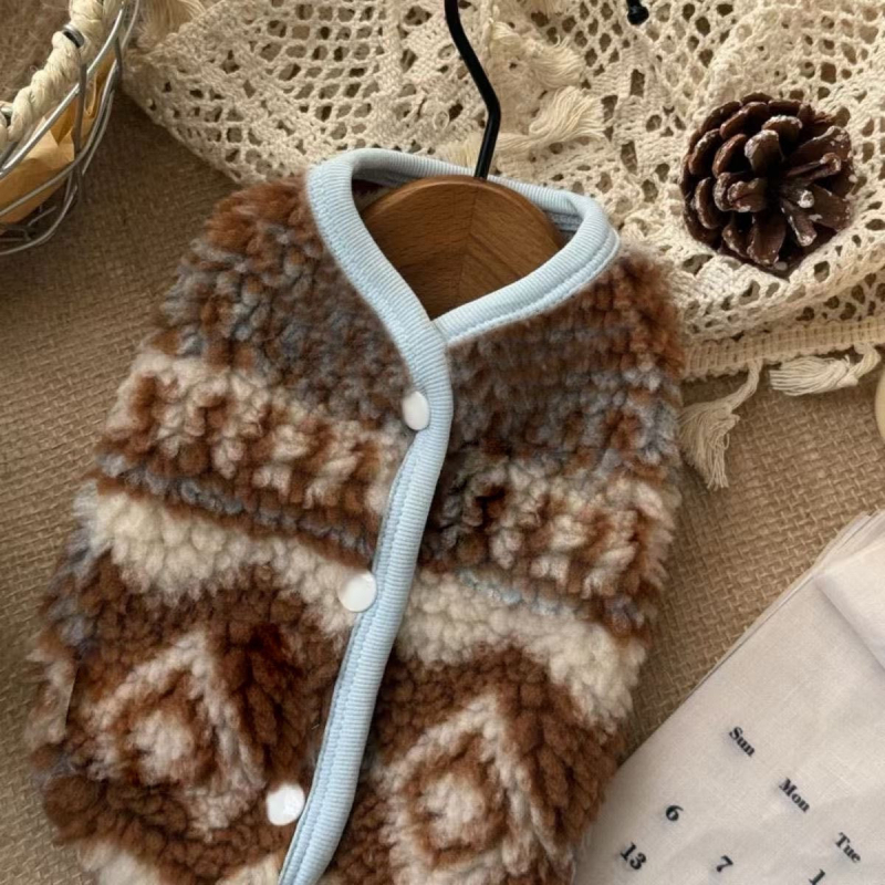 Vesta za kućne ljubimce - Poliester, Zima i jesen, Ležerni stil, Unisex