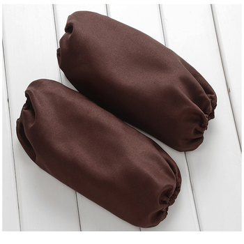 Jednostavne radne rukave za ruke - protiv prljavštine, monohromatski dizajn, satenski završetak, odrasli, proljeće