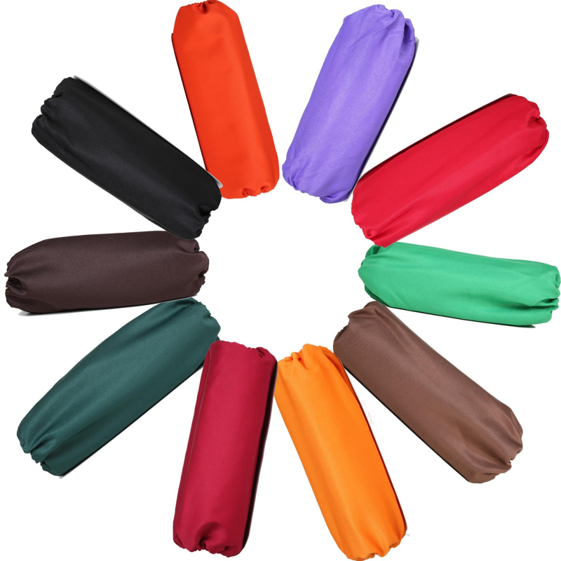 Jednostavne radne rukave za ruke - protiv prljavštine, monohromatski dizajn, satenski završetak, odrasli, proljeće