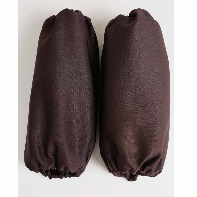 Jednostavne radne rukave za ruke - protiv prljavštine, monohromatski dizajn, satenski završetak, odrasli, proljeće